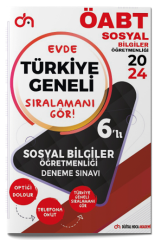 Dijital Hoca 2024 ÖABT Sosyal Bilgiler Öğretmenliği Türkiye Geneli Kurumsal 6 Deneme PDF Çözümlü Dijital Hoca Akademi