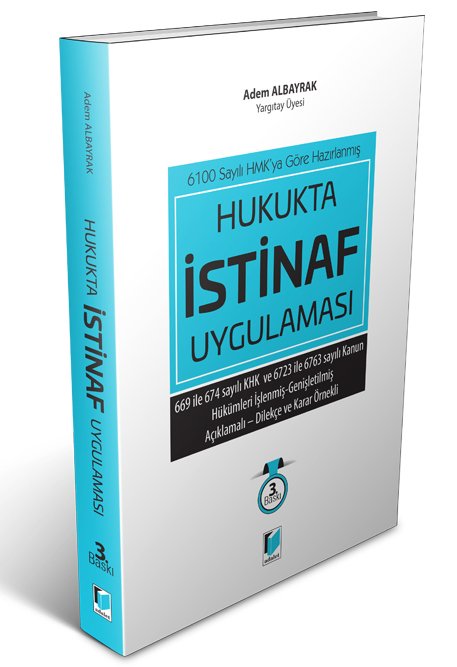 Adalet Hukukta İstinaf Uygulaması - Adem Albayrak Adalet Yayınevi