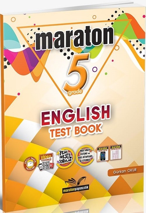 Maraton 5. Sınıf English Test Book Maraton Yayınları