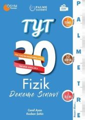 Palme YKS TYT Fizik Palmetre 30 Deneme Sınavı Video Çözümlü Palme Yayınları