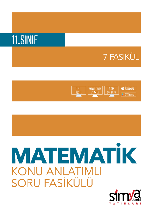 Simya 11. Sınıf Matematik Konu Anlatımlı Soru Fasikülü 7 Fasikül Simya Yayınları