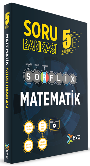 EYG Yayınları 5. Sınıf Matematik SORFLİX Soru Bankası Çözümlü EYG Yayınları