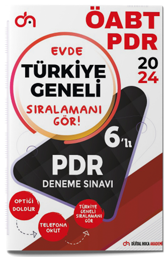 Dijital Hoca 2024 ÖABT Rehber Öğretmenliği Türkiye Geneli Kurumsal 6 Deneme PDF Çözümlü Dijital Hoca Akademi