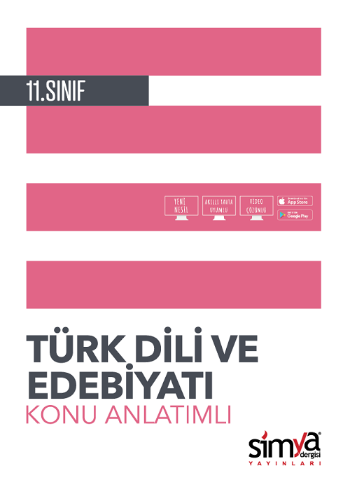 Simya 11. Sınıf Türk Dili ve Edebiyatı Konu Anlatımlı Simya Yayınları