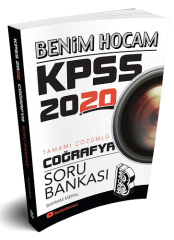 Benim Hocam 2020 KPSS Coğrafya Soru Bankası Çözümlü Bayram Meral Benim Hocam Yayınları