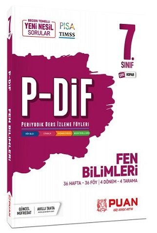 Puan 7. Sınıf Fen Bilimleri PDİF Konu Anlatım Föyleri Puan Yayınları