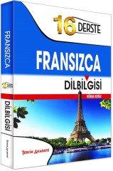 Tercih Akademi 16 Derste Fransızca Dil Bilgisi (Enzo Kağıt) Tercih Akademi Yayınları