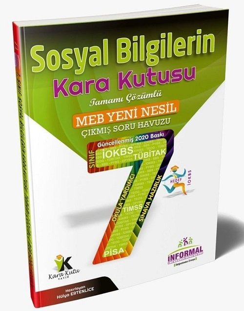 İnformal 7. Sınıf Sosyal Bilgilerin Kara Kutusu Çıkmış Sorular Soru Bankası Çözümlü İnformal Yayınları