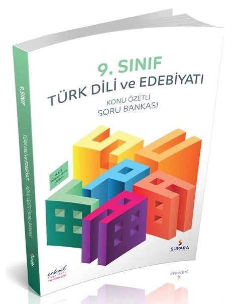 Supara 9. Sınıf Türk Dili ve Edebiyatı Konu Özetli Soru Bankası Supara Yayınları