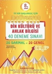 Omage 8. Sınıf Din Kültürü ve Ahlak Bilgisi Motivasyon 40 Deneme Omage Yayınları