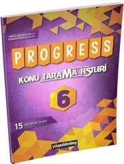 YDS Publishing 6. Sınıf İngilizce Progress Konu Tarama Testleri 15 Deneme YDS Publishing