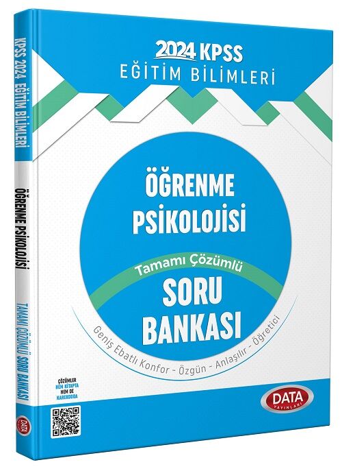 Data 2024 KPSS Eğitim Bilimleri Öğrenme Psikolojisi Soru Bankası Çözümlü Data Yayınları