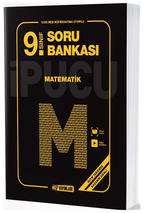 Hız Yayınları 9. Sınıf Matematik İpucu Soru Bankası Hız Yayınları