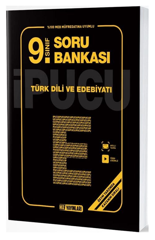 Hız Yayınları 9. Sınıf Türk Dili ve Edebiyatı İpucu Soru Bankası Hız Yayınları