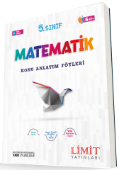 Limit 5. Sınıf Matematik Konu Anlatım Föyleri 6 Föy Limit Yayınları