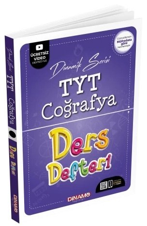 Dinamo YKS TYT Coğrafya Dinamik Ders Defteri Dinamo Yayınları