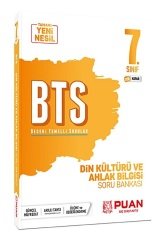 Puan 7. Sınıf Din Kültürü ve Ahlak Bilgisi BTS Soru Bankası Puan Yayınları