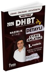 Şara Akademi 2026 DHBT Mücteba Konu Anlatımı Hazırlık Seti - Rauf Şara Şara Akademi