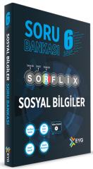 EYG Yayınları 6. Sınıf Sosyal Bilgiler SORFLİX Soru Bankası Çözümlü EYG Yayınları