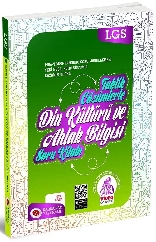 Karaağaç 8. Sınıf LGS Din Kültürü ve Ahlak Bilgisi Taktik Çözümlerle Soru Kitabı Karaağaç Yayınları