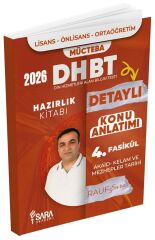 Şara Akademi 2026 DHBT Mücteba Konu Anlatımı Hazırlık Seti - Rauf Şara Şara Akademi