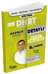 Şara Akademi 2026 DHBT Mücteba Konu Anlatımı Hazırlık Seti - Rauf Şara Şara Akademi