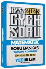 Yediiklim 2023 KPSS Matematik Soru Bankası Çözümlü (Modüler Set İçerisindeki) Yediiklim Yayınları