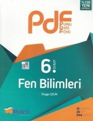 SÜPER FİYAT - Martı Okul 6. Sınıf Fen Bilimleri PDF Planlı Ders Föyü Konu Anlatımlı Martı Okul Yayınları