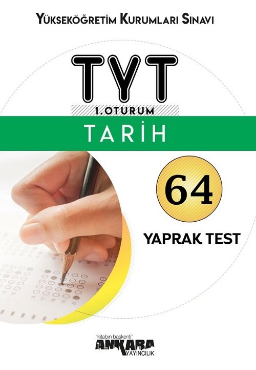 Ankara Yayıncılık YKS TYT Tarih 64 Yaprak Test Ankara Yayıncılık