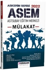 Paragon 2022 ASEM Astsubay Eğitim Merkezi Mülakat Hazırlık Kitabı Paragon Yayıncılık