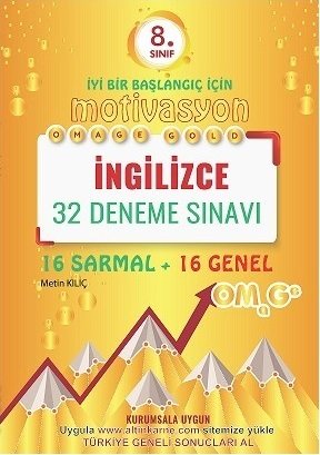 Omage 8. Sınıf İngilizce Motivasyon 32 Deneme Omage Yayınları