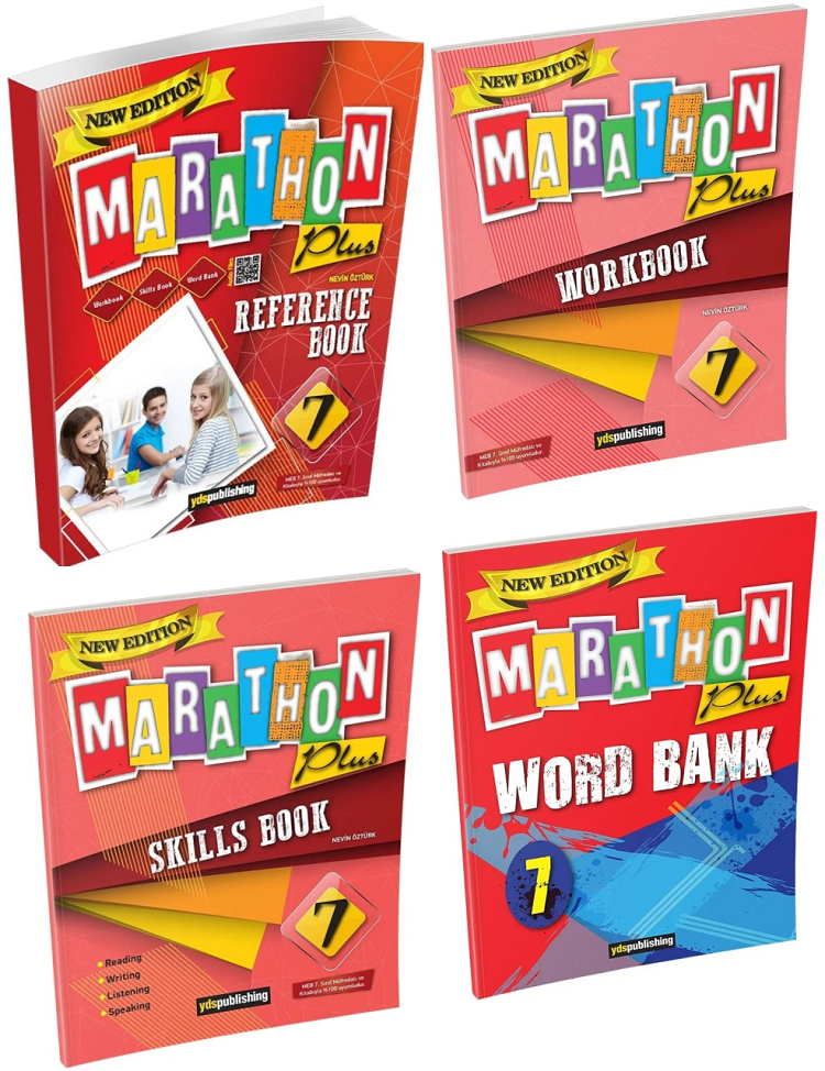 YDS Publishing 7. Sınıf New Edition Marathon Plus 4 lü Set YDS Publishing