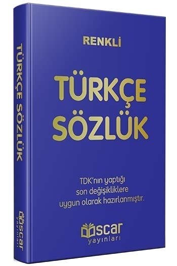 Oscar Renkli Türkçe Sözlük Oscar Yayınları