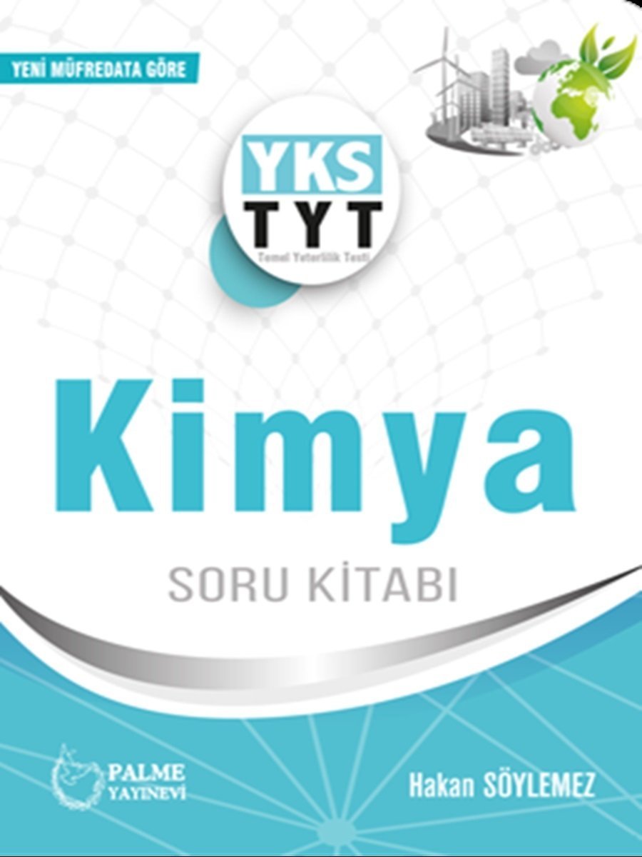 Palme YKS TYT Kimya Soru Kitabı Palme Yayınları