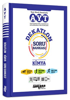 Ankara Yayıncılık YKS AYT Kimya Dekatlon Soru Bankası Ankara Yayıncılık