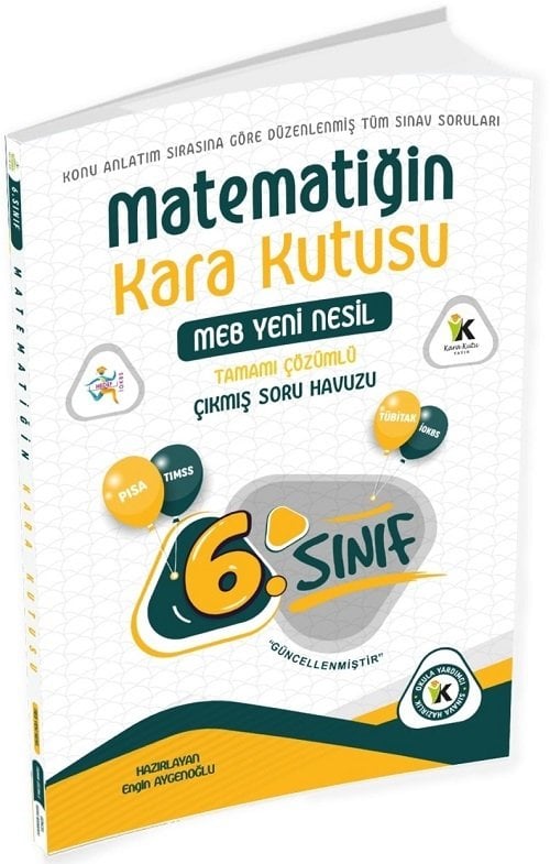 İnformal 6. Sınıf Matematiğin Kara Kutusu Çıkmış Sorular Soru Bankası Çözümlü İnformal Yayınları