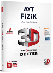 3D Yayınları YKS AYT Fizik Video Destekli Defter 3D Yayınları