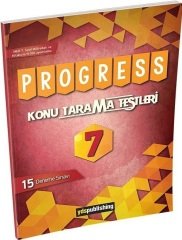 YDS Publishing 7. Sınıf İngilizce Progress Konu Tarama Testleri 15 Deneme YDS Publishing