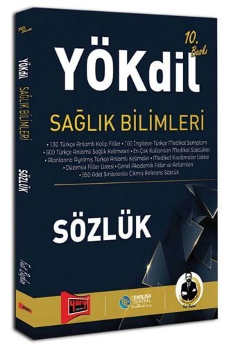 Yargı YÖKDİL Sağlık Bilimleri Sözlük Fuat Başkan 10. Baskı Yargı Yayınları