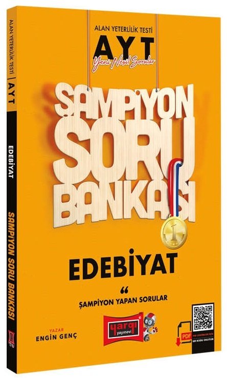 SÜPER FİYAT - Yargı YKS AYT Edebiyat Şampiyon Soru Bankası Yargı Yayınları