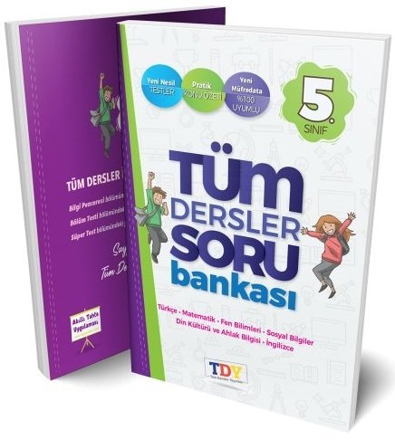 TDY 5. Sınıf Tüm Dersler Soru Bankası TDY Yayınları