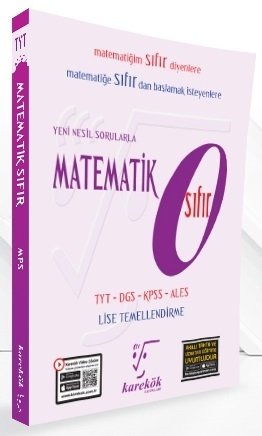 Karekök YKS TYT DGS KPSS ALES Matematik Sıfır 0 Konu Anlatımı Karekök Yayınları