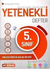 SÜPER FİYAT - DDY Yayınları 5. Sınıf Din Kültürü ve Ahlak Bilgisi Yetenekli Defter DDY Yayınları