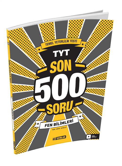 Hız Yayınları YKS TYT Fen Bilimleri Son 500 Soru Hız Yayınları