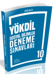 Dilko YÖKDİL Sosyal Bilimleri 10 Deneme Sınavı Dilko Yayınları