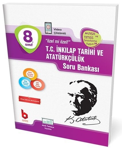 Basamak 8. Sınıf TC İnkılap Tarihi ve Atatürkçülük Soru Bankası Basamak Yayınları