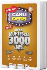 Akademi Denizi 2024 KPSS Genel Yetenek Genel Kültür Lisans Muhteşem 3000 Soru Bankası Akademi Denizi