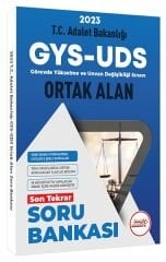 Hangi Akademi 2023 GYS ÜDS Adalet Bakanlığı Ortak Alan Son Tekrar Soru Bankası Görevde Yükselme Hangi Akademi