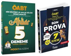 Şara + İndeks ÖABT Din Kültürü ve Ahlak Bilgisi Son Prova 7+5 Deneme 2 li Set - Rauf Şara Şara + İndeks Akademi