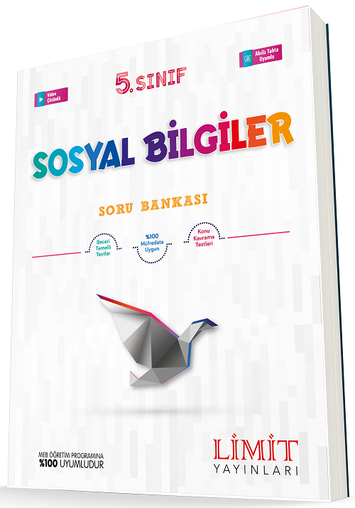 Limit 5. Sınıf Sosyal Bilgiler Soru Bankası Limit Yayınları